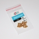 Hends Brass Beads 3.8mm / 20pc Gold