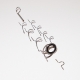 Pac Bay 8ft Fly Rod Hard Wire Snake Guides Комплект