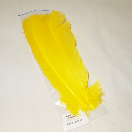 Trout Line Turkey Quills / Yellow