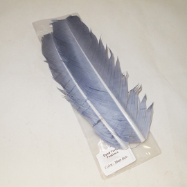 Trout Line Turkey Quills / Blue Dun