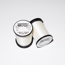 Semperfli 8/0 Classic Waxed Thread White