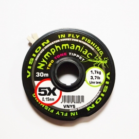 Vision Nymphmaniac Two Tone Tippet 5X