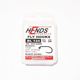 Hends 124 BL Big Game Jig Hooks #12