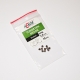 Hends Tungsten Slotted Beads 2.8mm / 10pc Silver