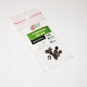 Hends Tungsten Slotted Beads 4.6mm / 10pc Silver