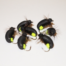 Fluro Green Butt Foam Beetle