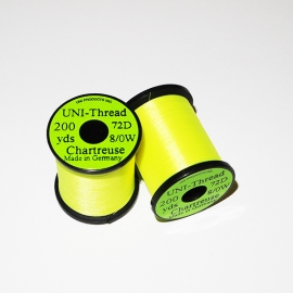 Uni Thread 8/0 Waxed Charteuse