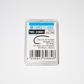 Tiemco 2488H Fly Hooks box of 20pc #18