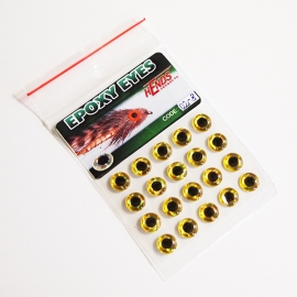 Hends Epoxy Очи Black / Yellow 02-8