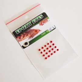 Hends Epoxy Очи Black / Red 06-3 