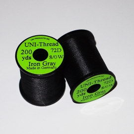 Uni Thread 8/0 Waxed Gray