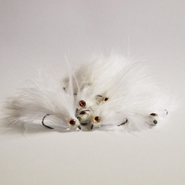 White Marabou Minnow