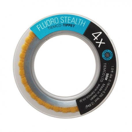 Tiemco Fluoro-Stealth Типет 4X / 0.16mm / 50m