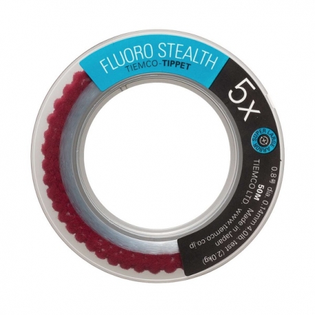 Tiemco Fluoro-Stealth Типет 5X / 0.14mm / 50m