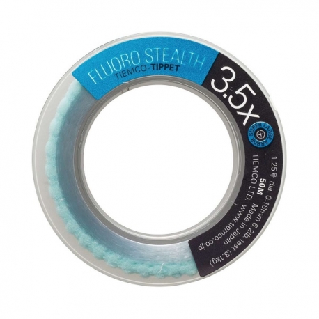 Tiemco Fluoro-Stealth Типет 3.5X / 0.18mm / 50m