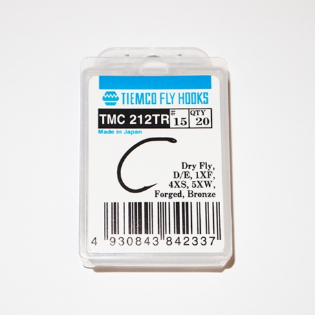 Tiemco 212Y Fly Hooks box of 20pc # 15