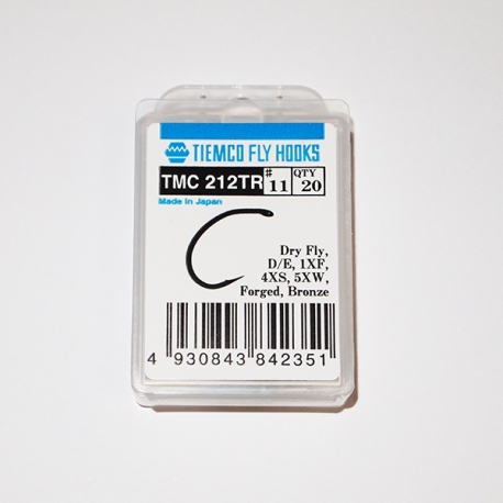 Tiemco 212Y Fly Hooks box of 20pc # 15
