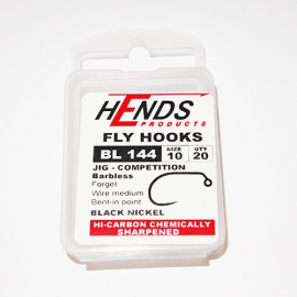Hends Jig Competition Hooks 144 BL #10